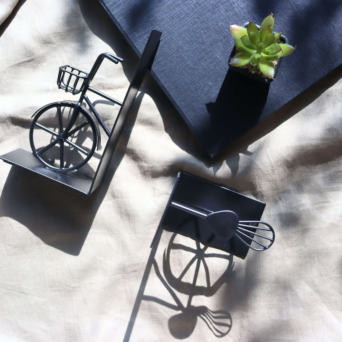 This Bookend is clearly inspired by my Bike Travels