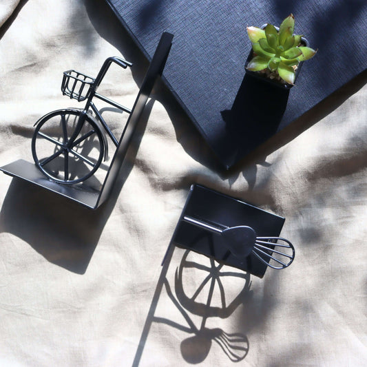 This Bookend is clearly inspired by my Bike Travels