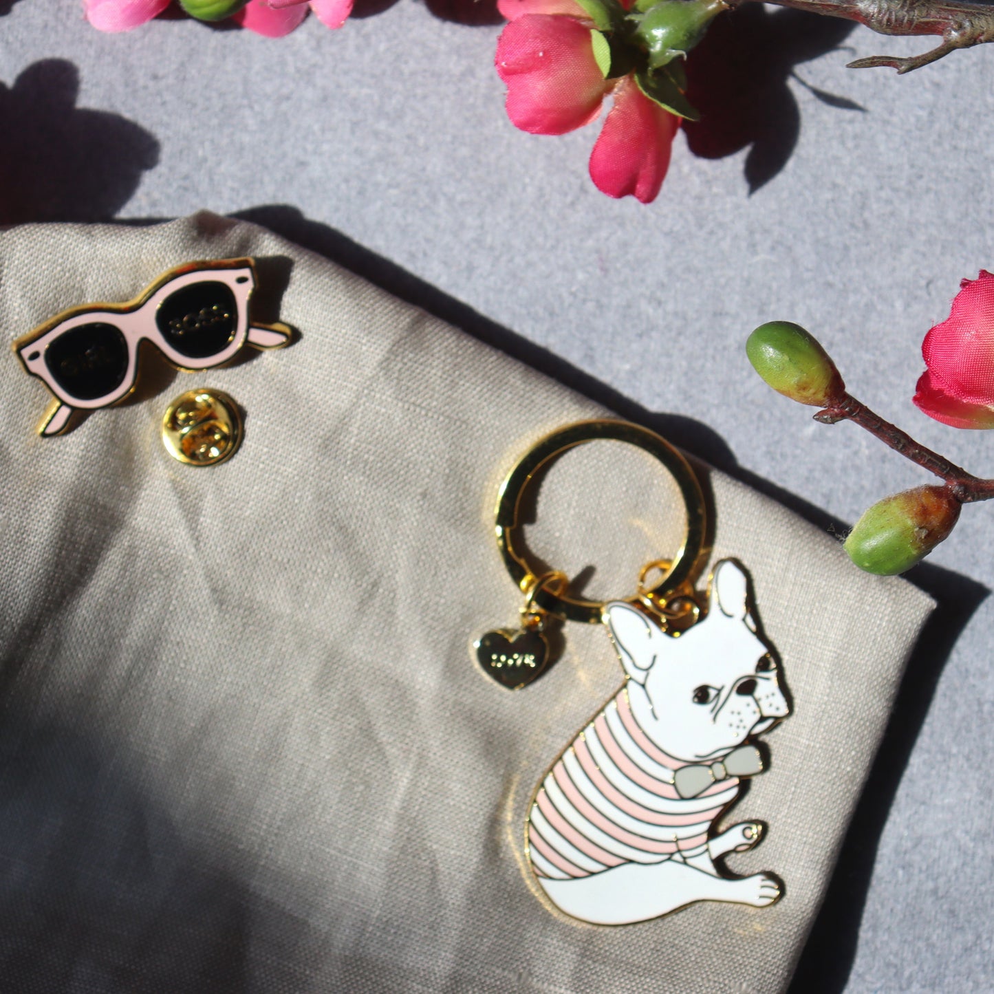 Pink Girl Boss Brooch - Enamel Jewelry, Lapel, Pin, Badge, Charm, Uplifting, Empowering gift - Aksa Home Decor