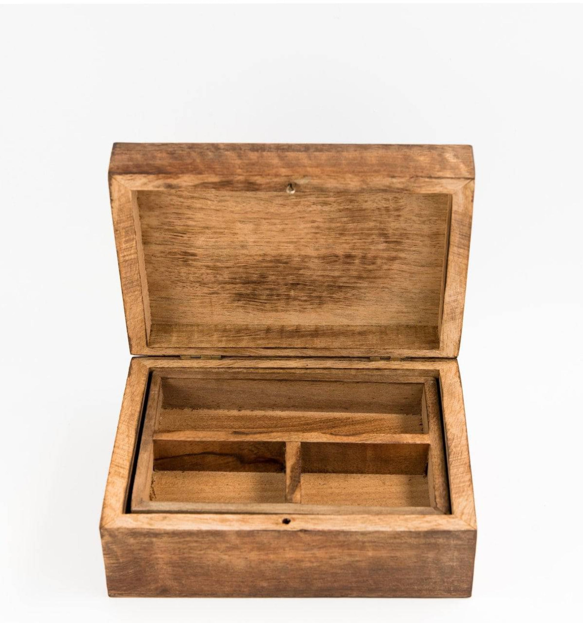 Medium Tree of Life Wood Jewellery Box - Rectangle - Aksa