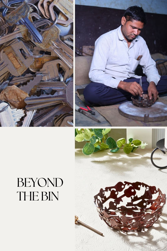 Beyond the Bin: The Beautiful Journey of Upcycled Metal Home Decor