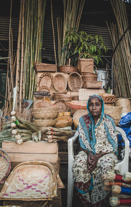 Basket Weaving Art from Bhadohi