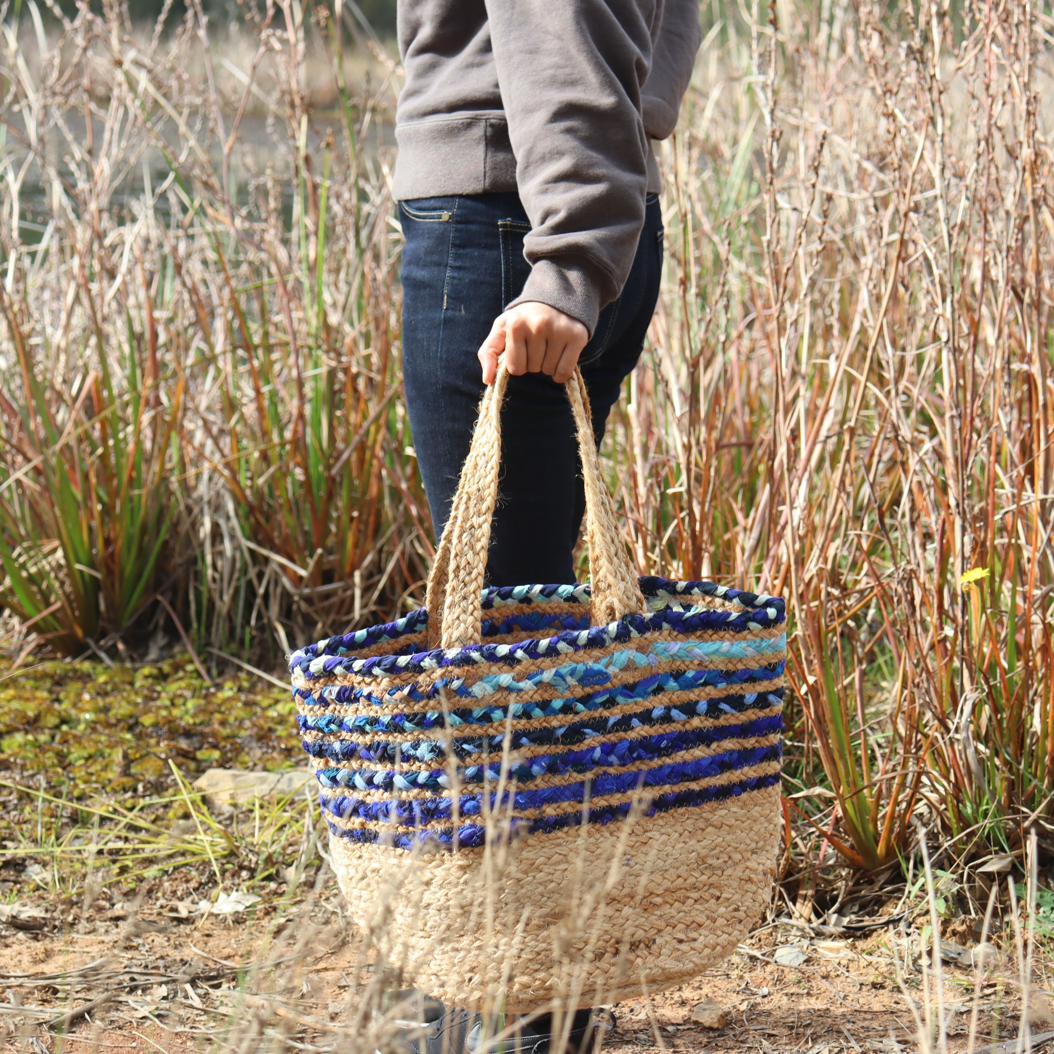 Jute basket online bag