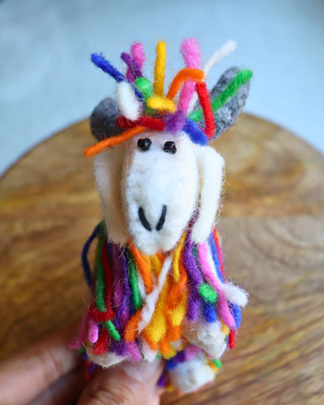 Yak Felt Toy - Colourful, Handcrafted