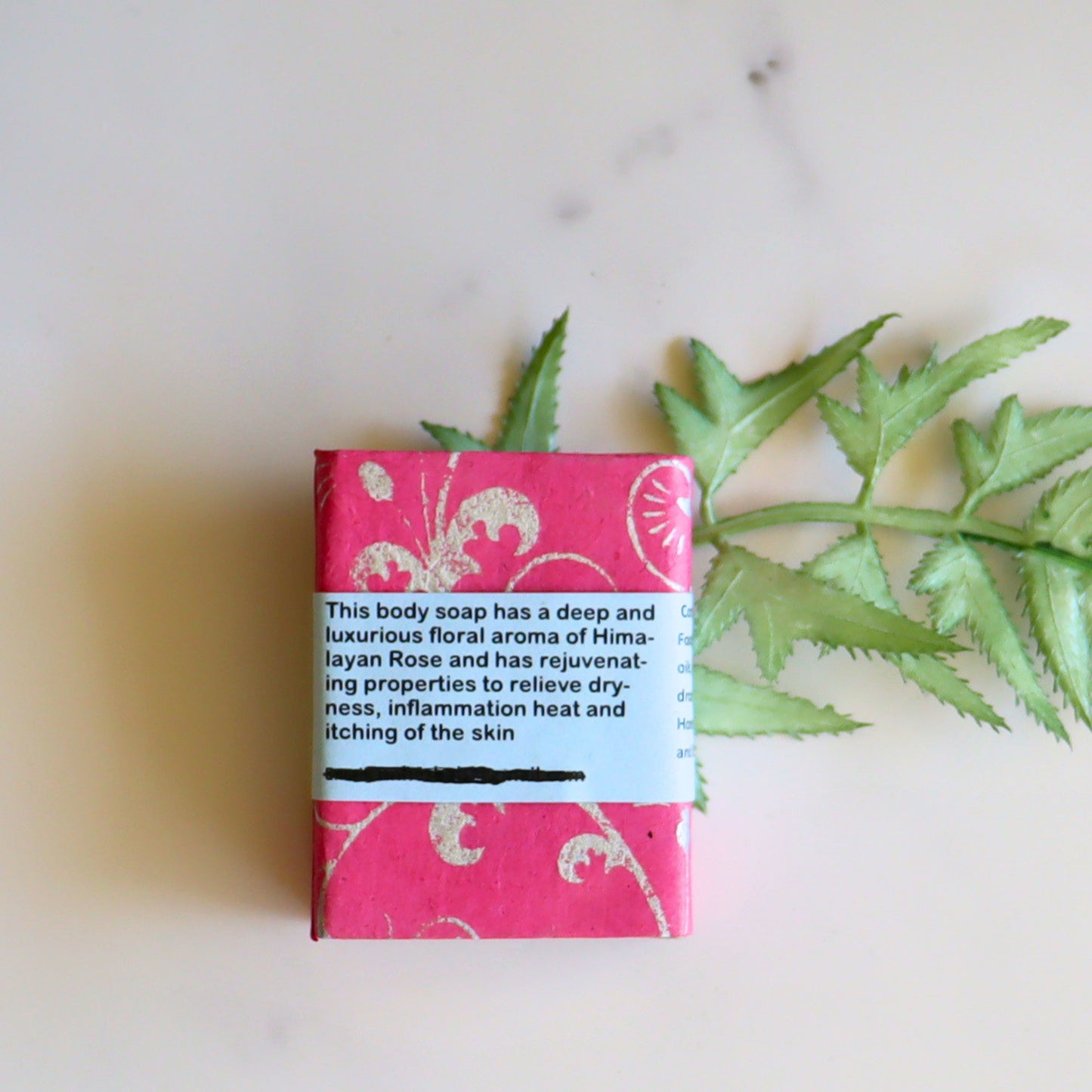 Handmade Rose Soap - Fair Trade - Aksa Home Decor 