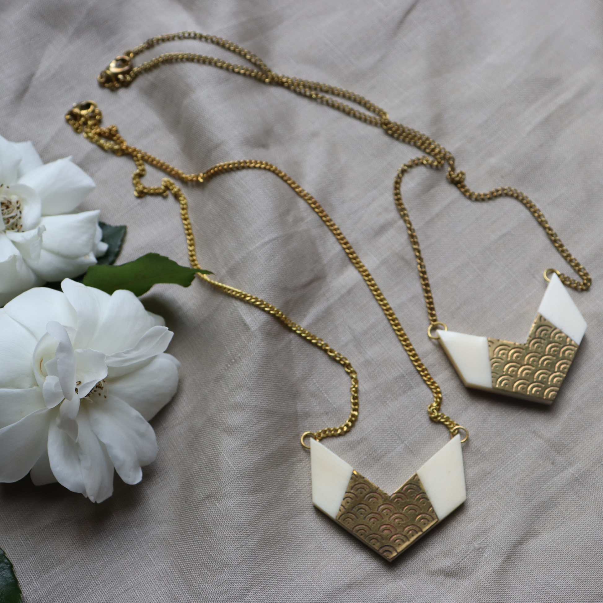 Handmade necklace at home deals