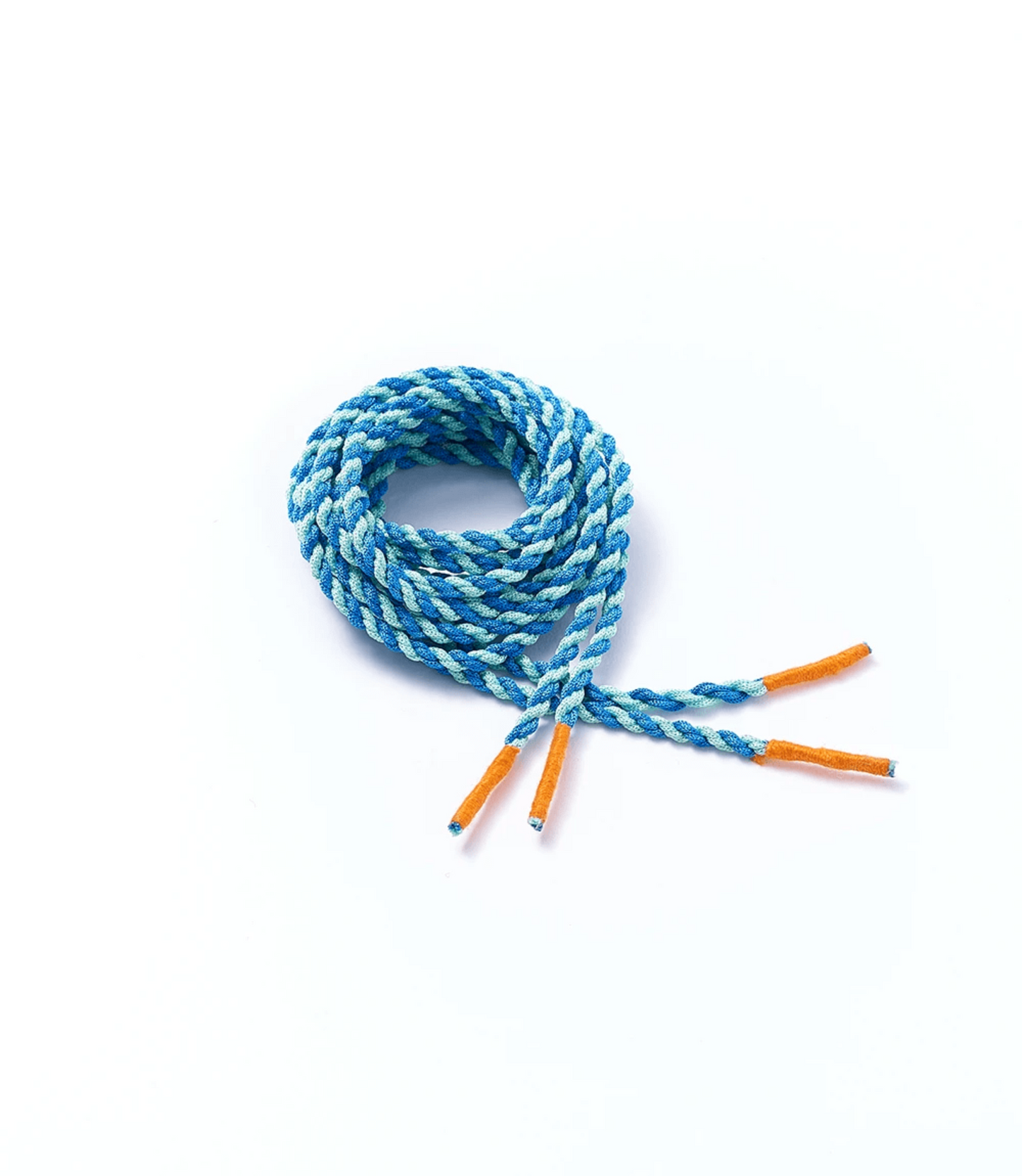 Vintage Blue Shoelace - 45", Ethical, Handmade - Aksa